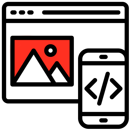 icon web design and development
