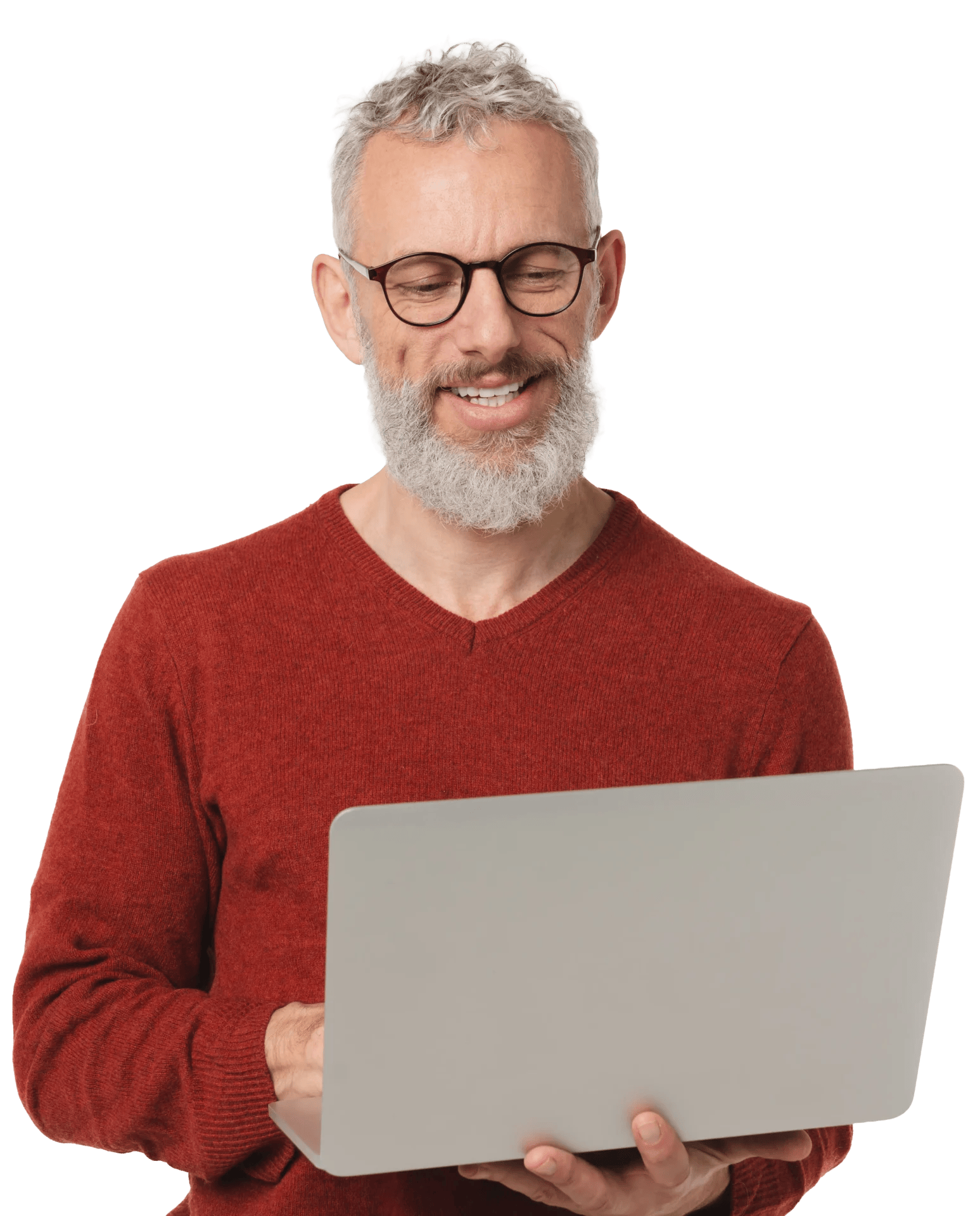 businessman freelancer ceo manager using laptop