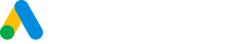 google ads white logo