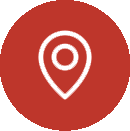 icon marker red