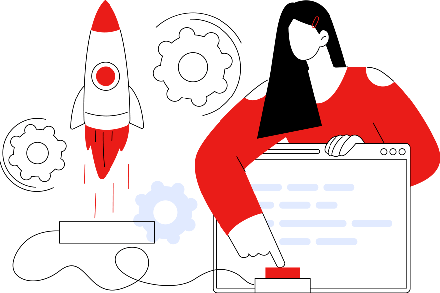 illustration, skyrocket your leads